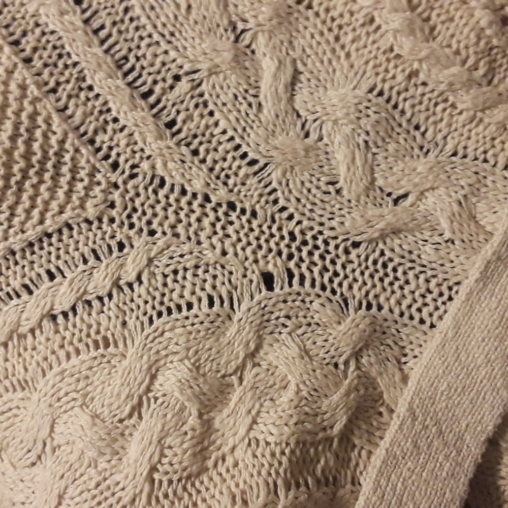 Spell Taletha Cable Cardigan Sweater M/L BNWT FSOT - Picture 10 of 13